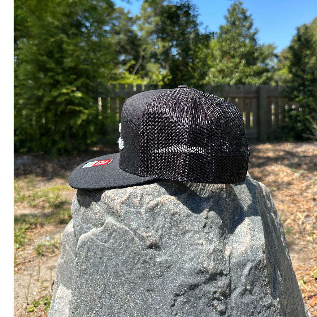 The OG High Class Hat | Black 7 Panel