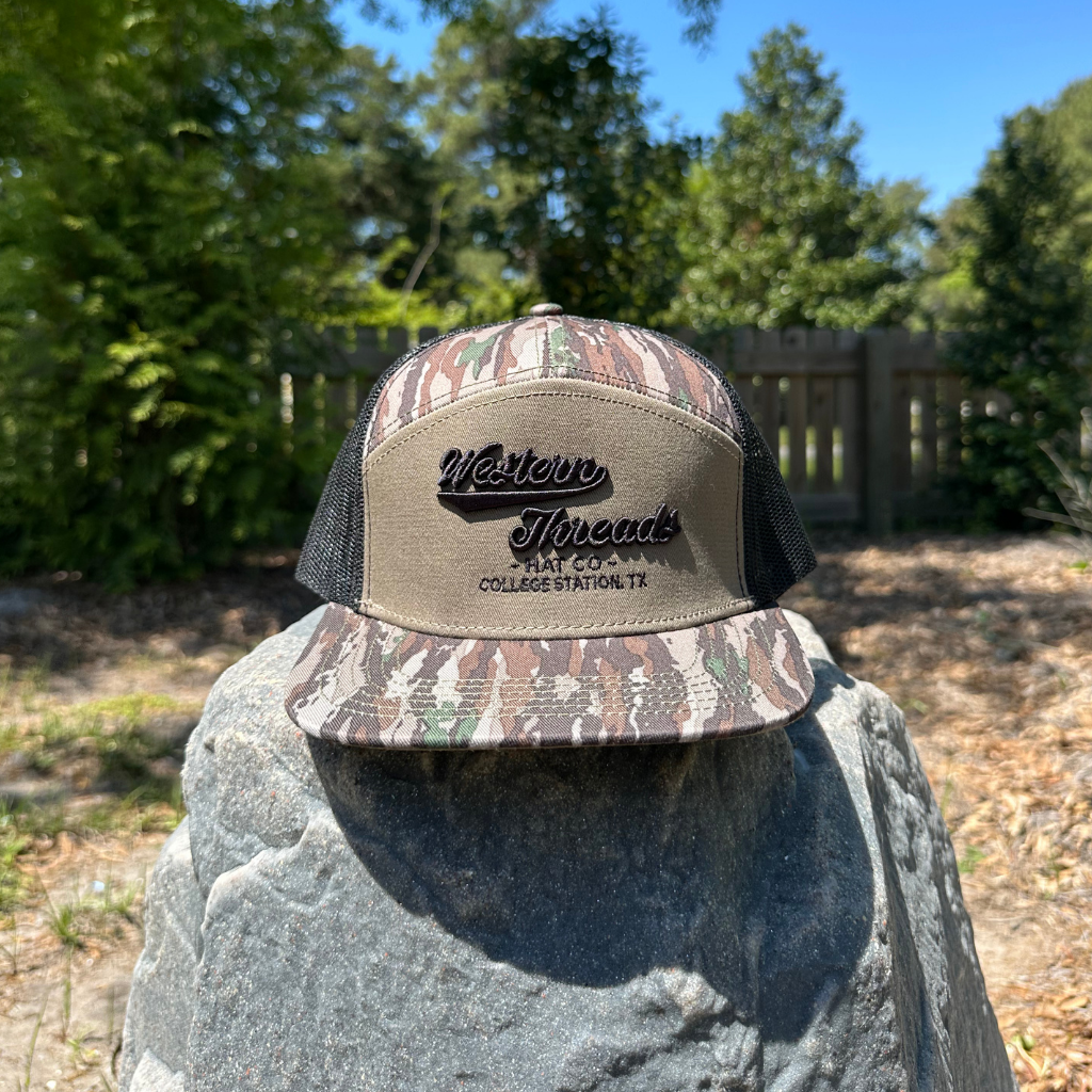 The OG High Class 7 Panel Hat | Camo Varieties