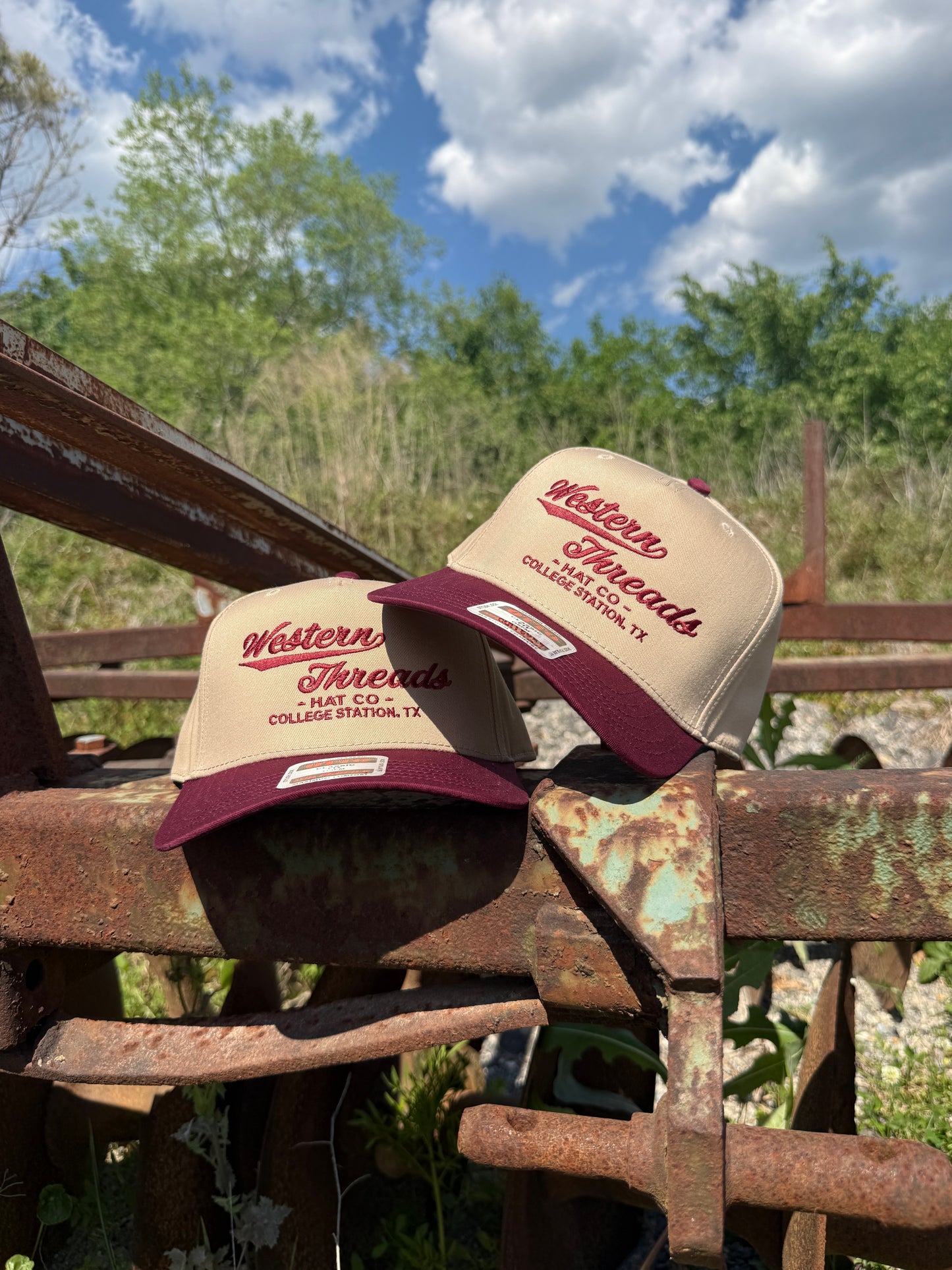 OG | 5 Panel | Cardinal-Western Threads Hat Co.