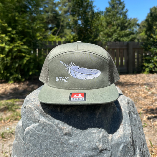 The Feather Hat | Loden 7 Panel