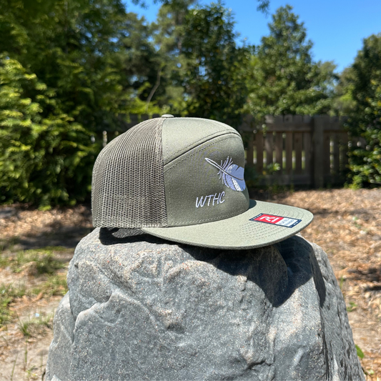 The Feather Hat | Loden 7 Panel