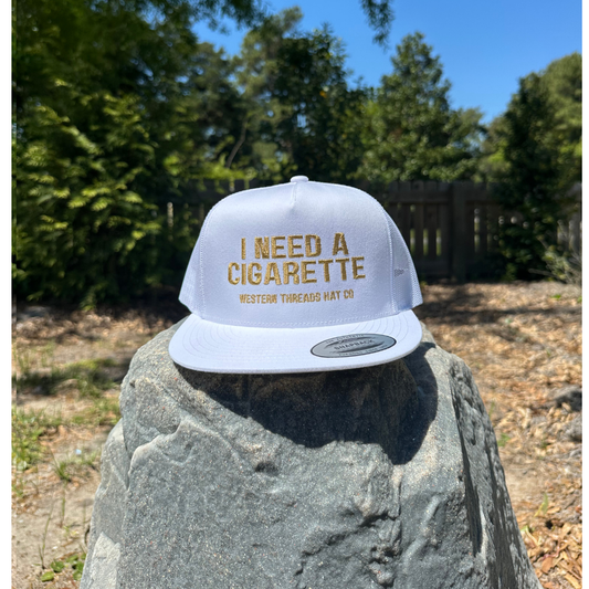 I Need A Cigarette | White Trucker