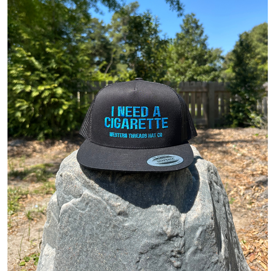 I Need A Cigarette | Black Trucker