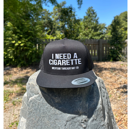 I Need A Cigarette | Black Trucker
