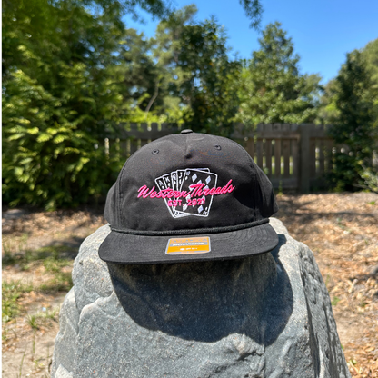 The Cards Hat | Black Rope