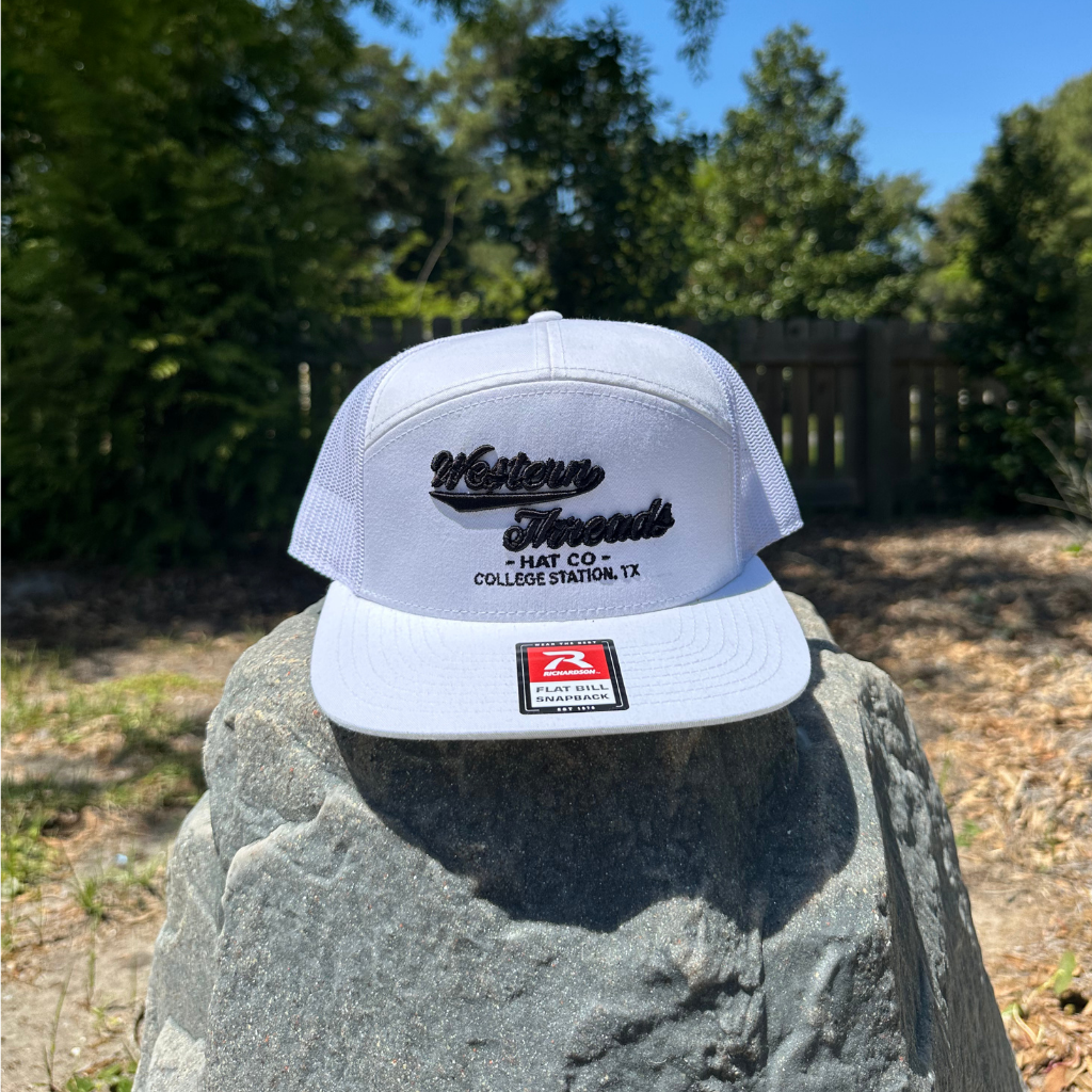 The OG Hat | White 7 Panel