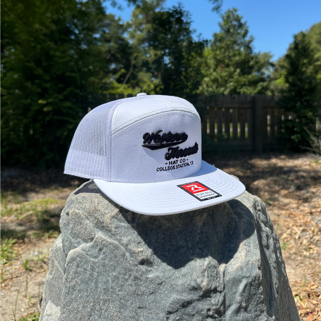 The OG Hat | White 7 Panel