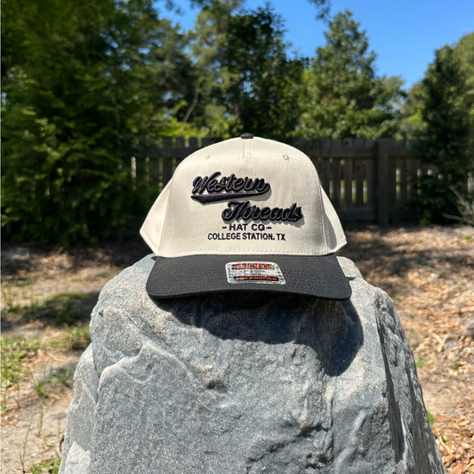 The OG High Class Hat | Tan/Black 5 Panel