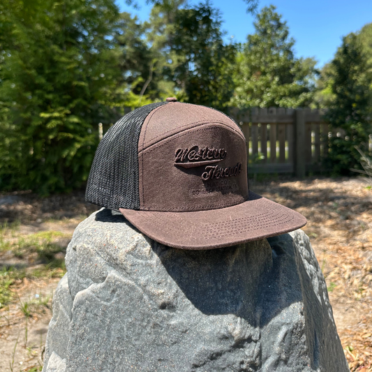 The OG High Class Hat | Dark Waxed 7 Panel