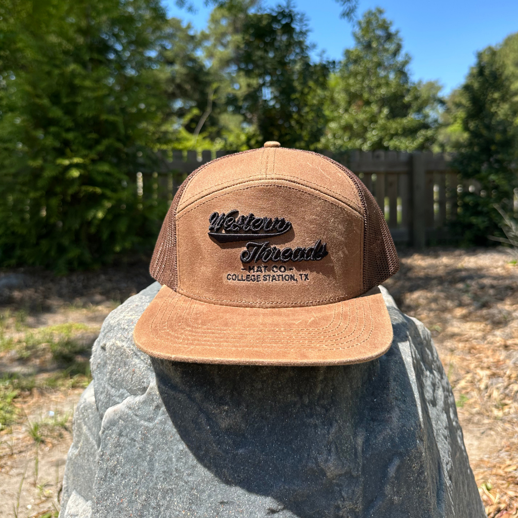 The OG High Class Hat | Light Waxed 7 Panel