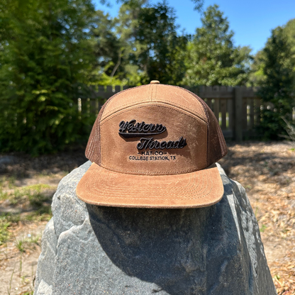 The OG High Class Hat | Light Waxed 7 Panel