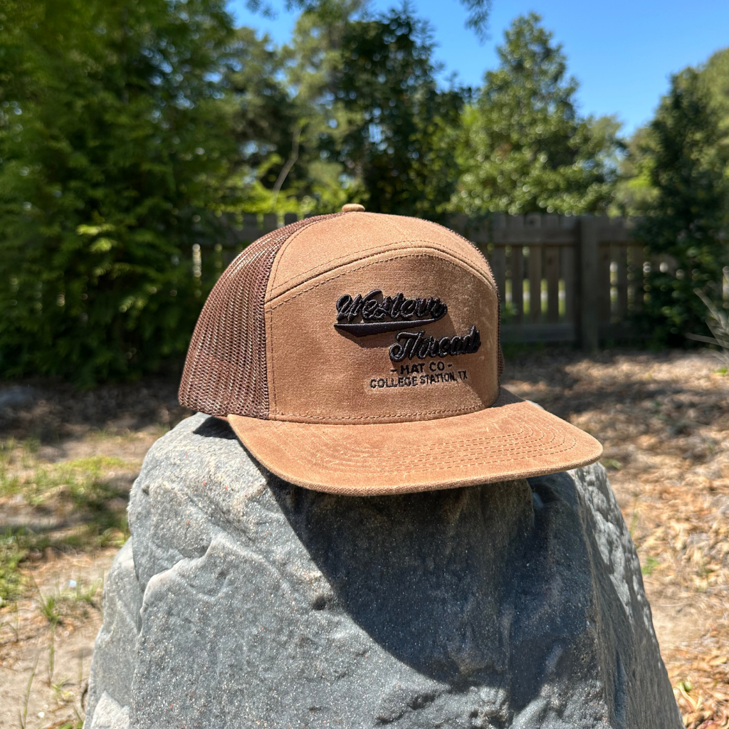 The OG High Class Hat | Light Waxed 7 Panel