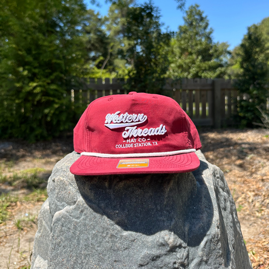 The OG High Class Hat | Maroon Rope