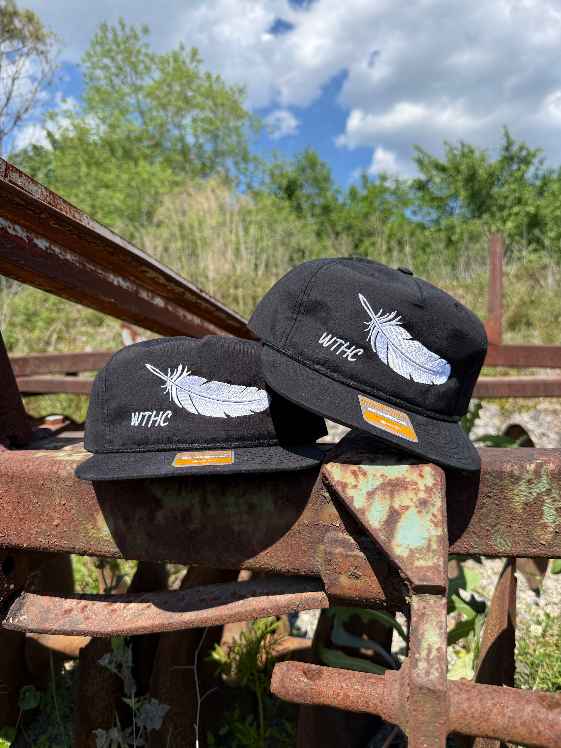 Feather | Rope | Black-Western Threads Hat Co.