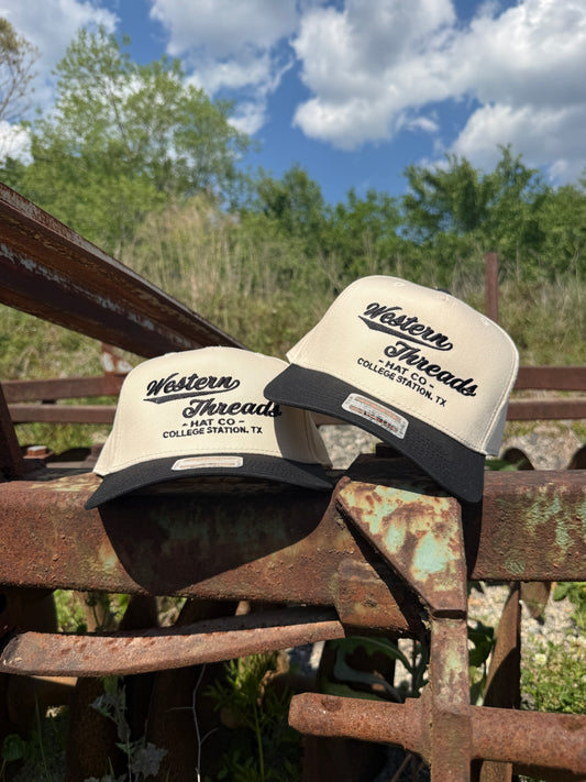 OG | 5 Panel | Black-Western Threads Hat Co.