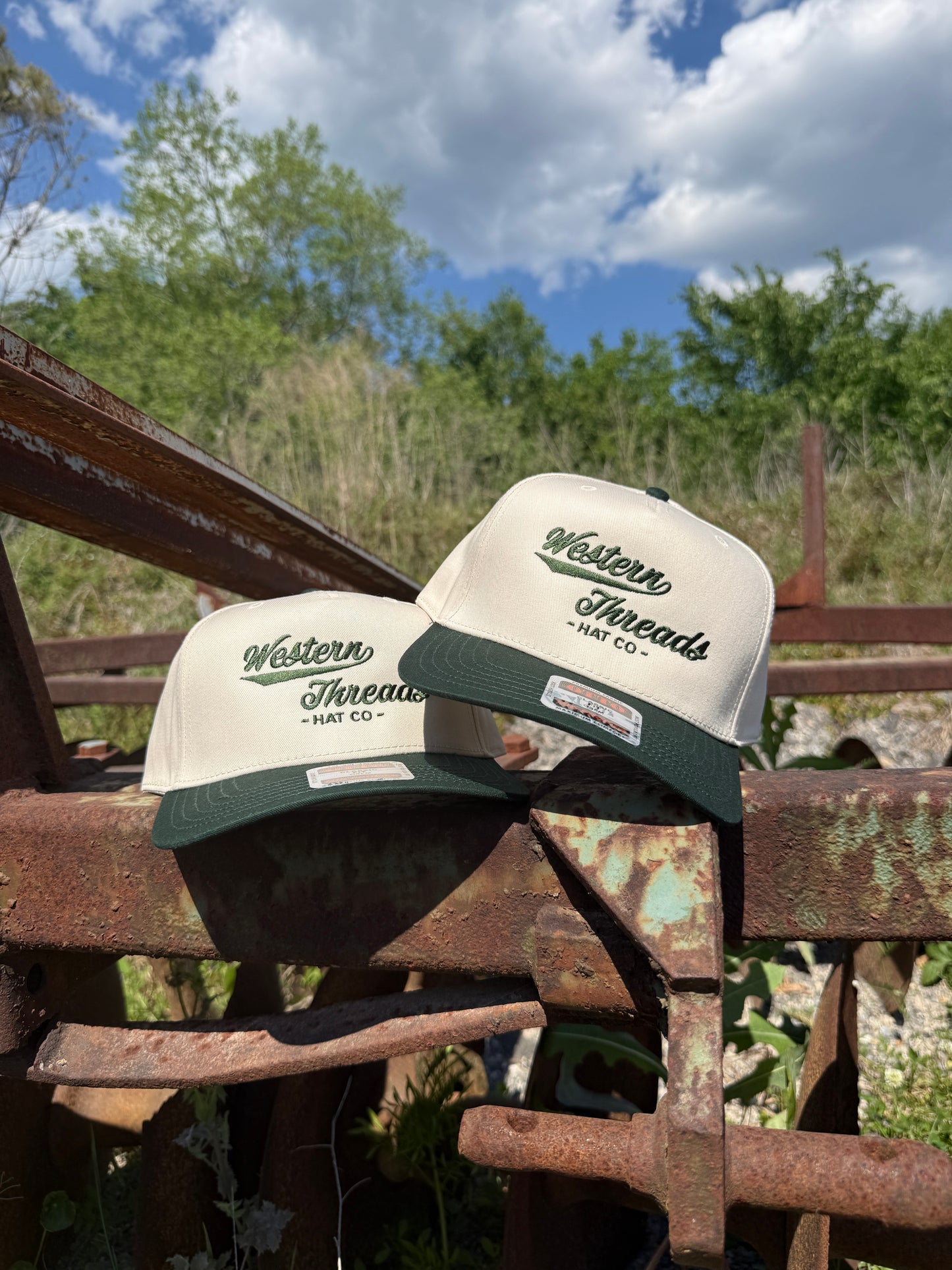 OG | 5 Panel | Green-Western Threads Hat Co.