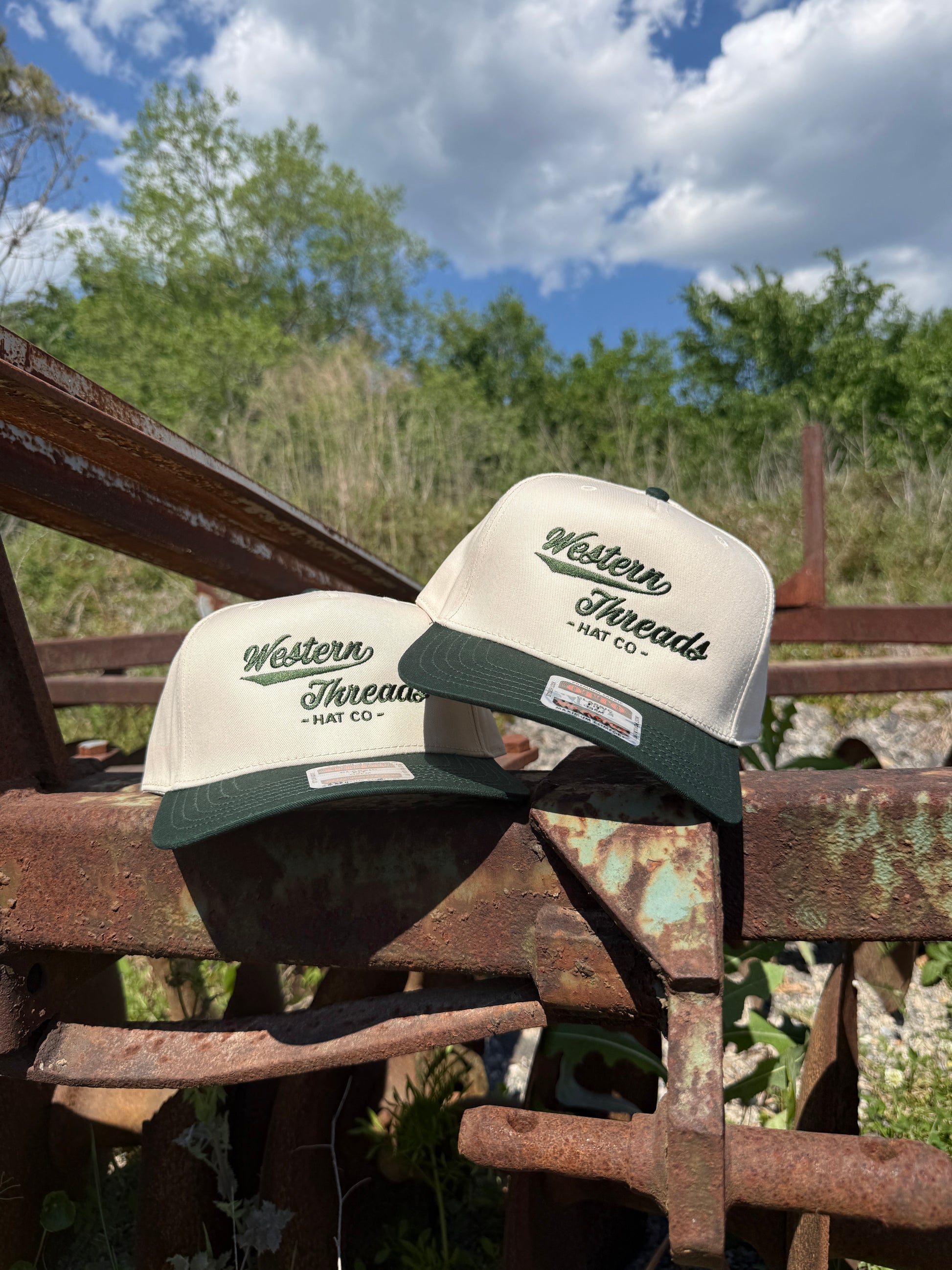 OG | 5 Panel | Green-Western Threads Hat Co.