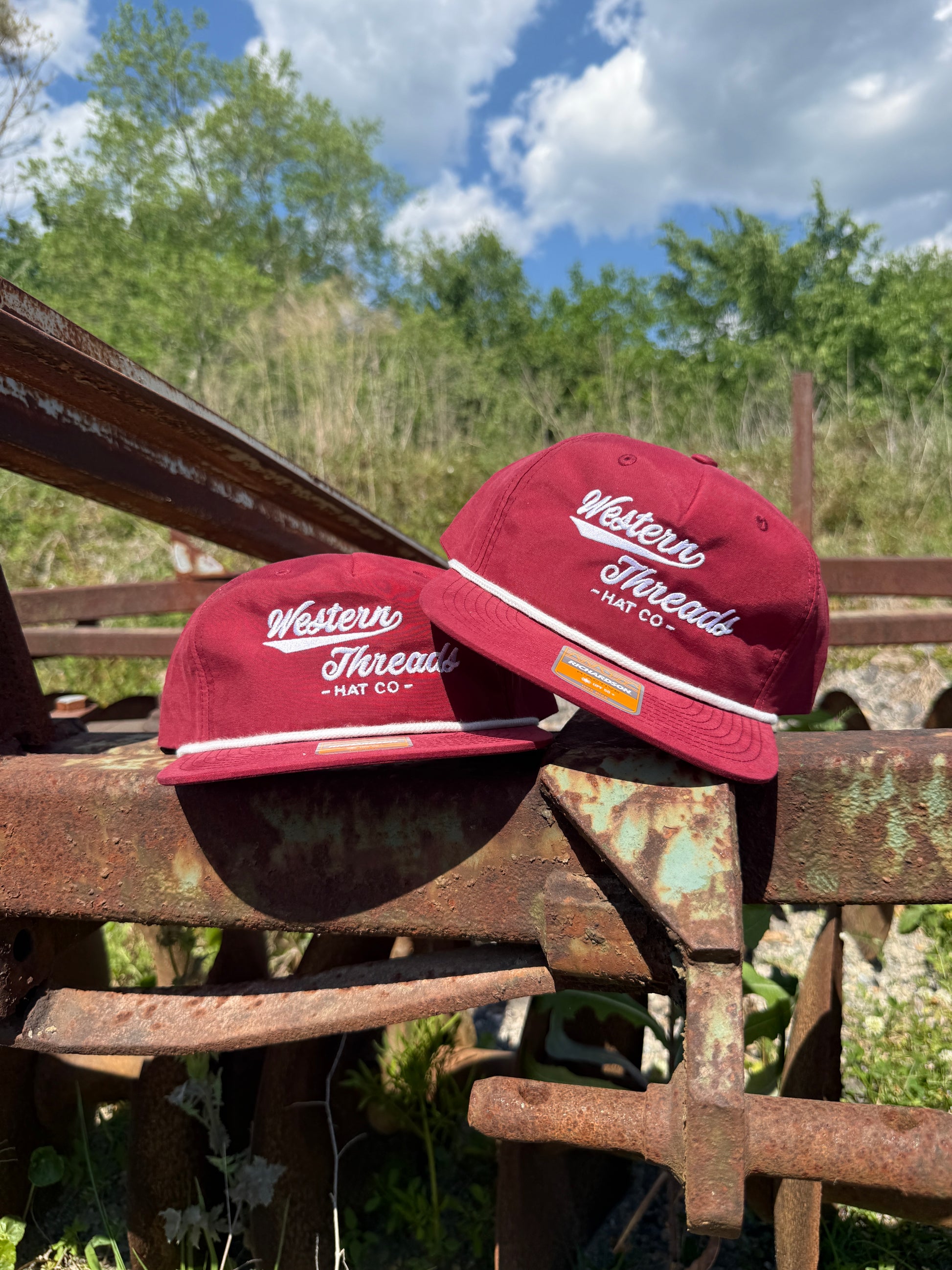 OG | Rope | Cardinal-Western Threads Hat Co.
