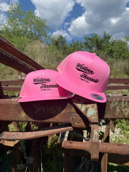 OG | Trucker | Pink-Western Threads Hat Co.