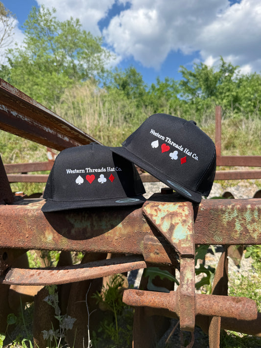 Suited Up | Trucker | Black-Western Threads Hat Co.