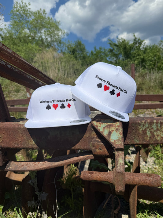 Suited Up | Trucker | White-Western Threads Hat Co.